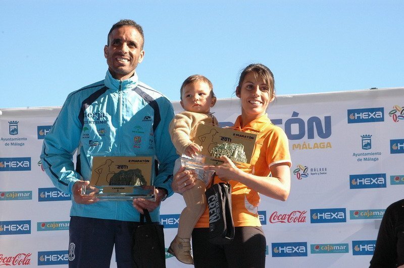 Ganadores Maraton 2011 masculino y femenino