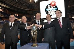 PRESENTACIÓN DE LA COPA DEL REY DE BALONCESTO 2014