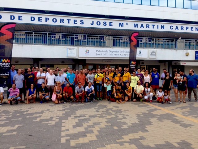 presentacion entrenamientos maraton cabberty malaga